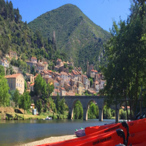 Canoe kayak sup stand up paddle rental base in Roquebrun