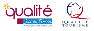 Logo Sud de France Qualité Tourisme