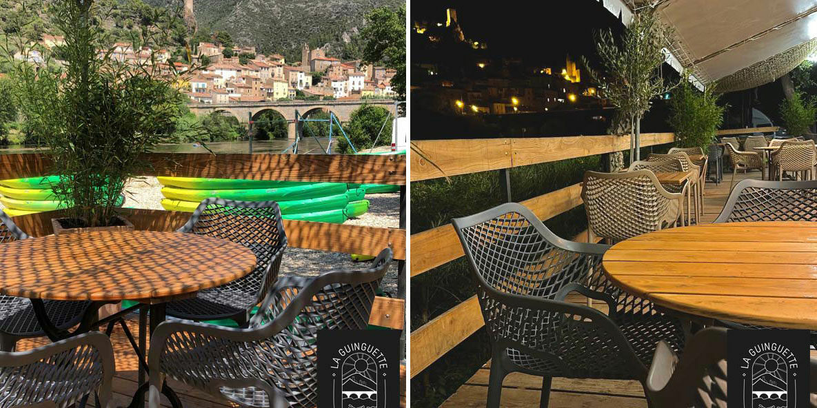 La Guinguette Snack-Restaurant à Roquebrun